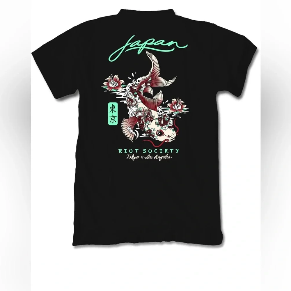 Riot Society Men's Short Sleeve Graphic Fashion T-Shirt